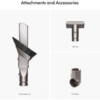 Dyson Ball Animal 3 Upright Vacuum, Corded, 290Aw, De-Tangling Motorbar Cleaner Head For All Floors, 3 Suction Modes