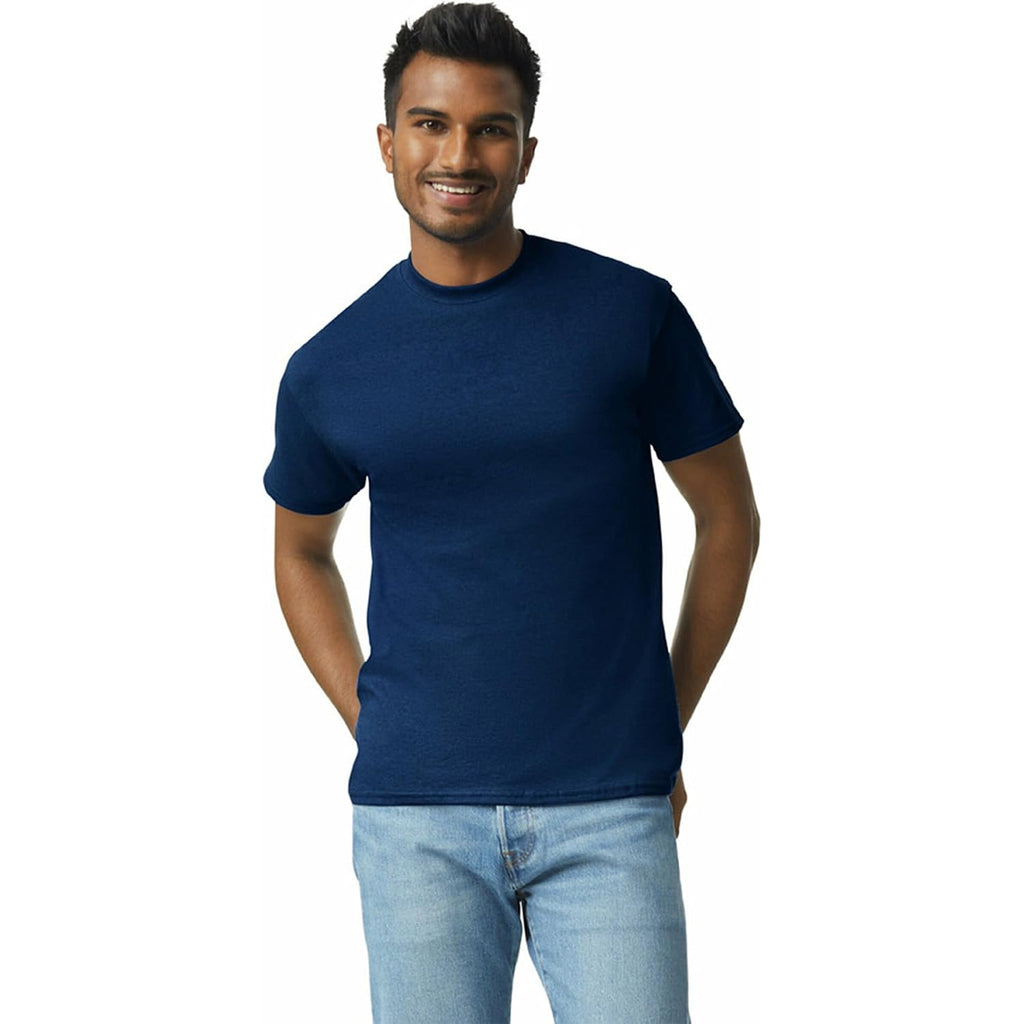 Gildan Adult Ultra Cotton T-Shirt, Style G2000, Multipack Navy