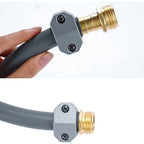 Zinc And Brass Male Clamp Coupling,Fits 3/4" Or 5/8" Garden Hose Repair Fitting | Sanpaint Zinc And Brass Male Hose End Repair