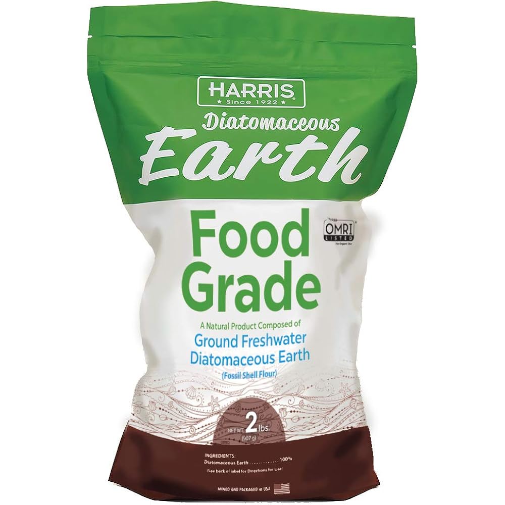 Harris Diatomaceous Earth Food Grade, 2Lb Omri Listed - Approved For Organic Use