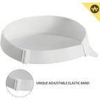 WANDER Running Sun Visor Hats Wide Brim UV Protection Sports Golf Tennis Elastic Band Mesh Cap for Women