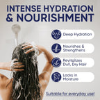 Moerie Ultimate Hair Growth Shampoo & Conditioner Set – Longer, Thicker, Fuller Hair – Vegan, Volumizing, Paraben & Silicone Free – Moisturizing For All Hair Types – 2 X 8.45 Fl Oz (250Ml)