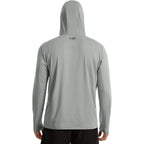 Bassdash Men’S Upf 50+ Fishing Hoodie Shirts With Chest Pocket Lightweight Uv Sun Protection Long Sleeve Hiking Sports Fs34M
