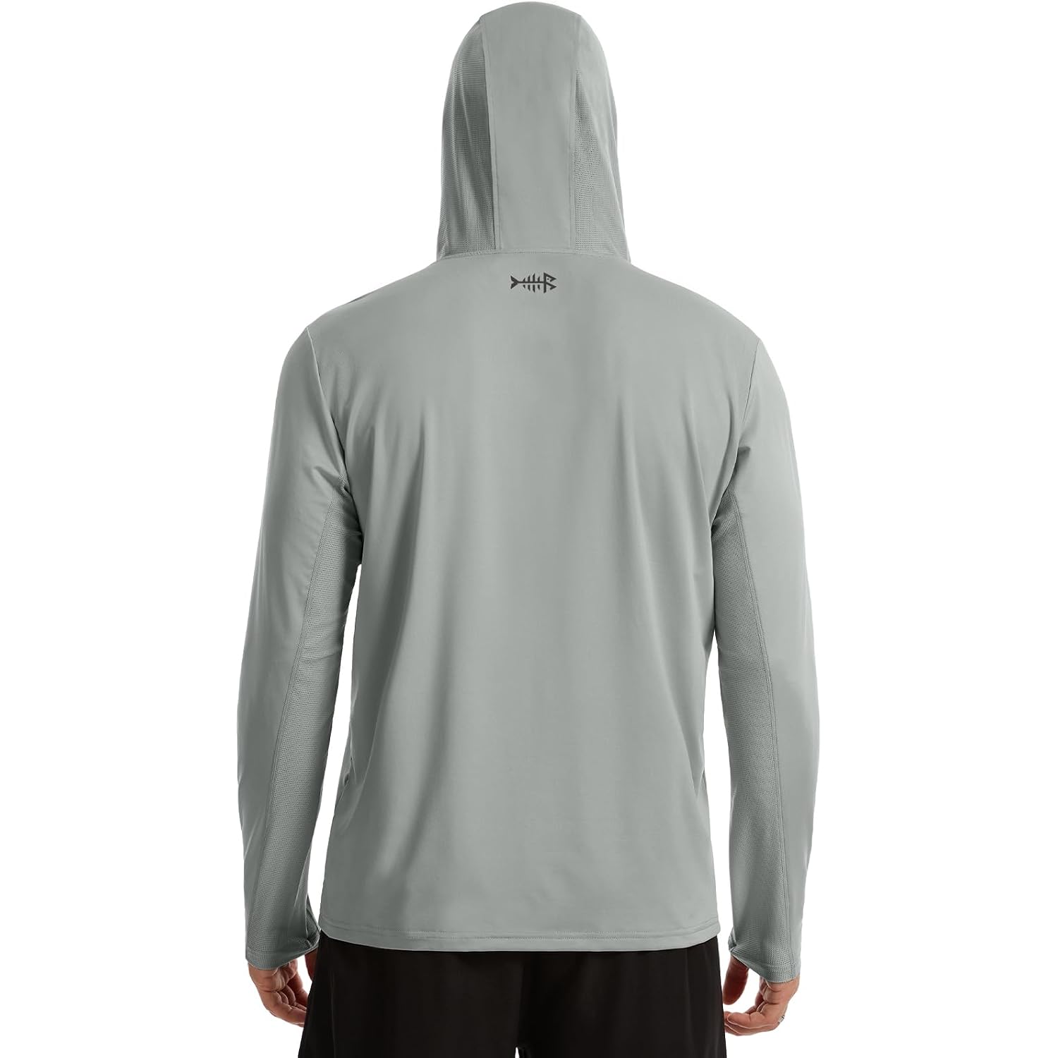 Bassdash Men’S Upf 50+ Fishing Hoodie Shirts With Chest Pocket Lightweight Uv Sun Protection Long Sleeve Hiking Sports Fs34M