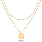 PAVOI 14K Gold Plated Layering Necklaces | Stylish Minimalist Design Pendant Necklaces | Butterfly, Heart, Lock, Evil Eye, Coin, Lightning Bolt, Circle, Cross Pendants for Women - Valentines Day Trendy Jewelry