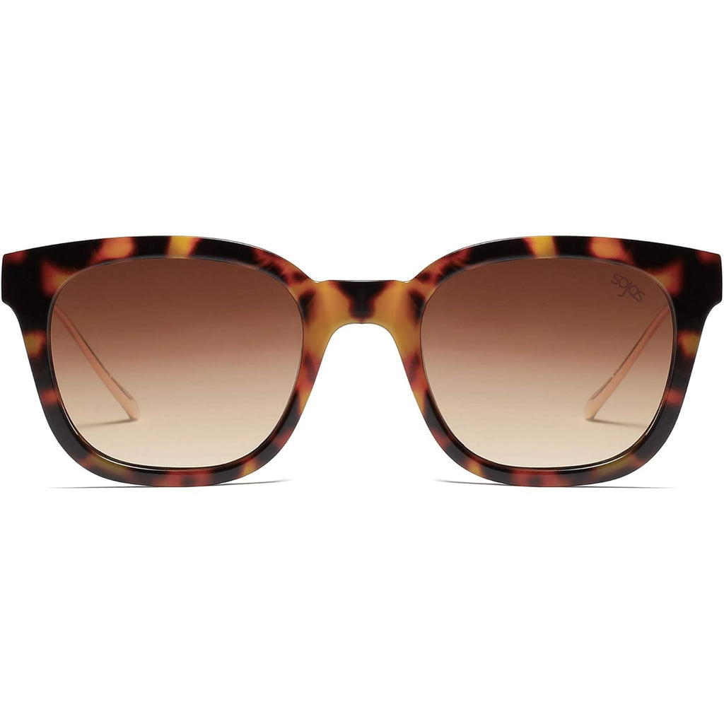 SOJOS Classic Square Polarized Sunglasses Womens Mens Retro Trendy UV400 Sunnies SJ2050