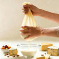 Reusable Cheesecloth,Grade 100,20X20 Inch Hemmed Cheese Cloth For Straining Craft,100% Cotton Unbleached Cloth Strainer For Cooking,Baking,Juicing,Cheese Making,Ultra Fine And Dense,Washable
