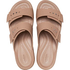 Crocs Women'S Brooklyn Buckle Low Wedges
