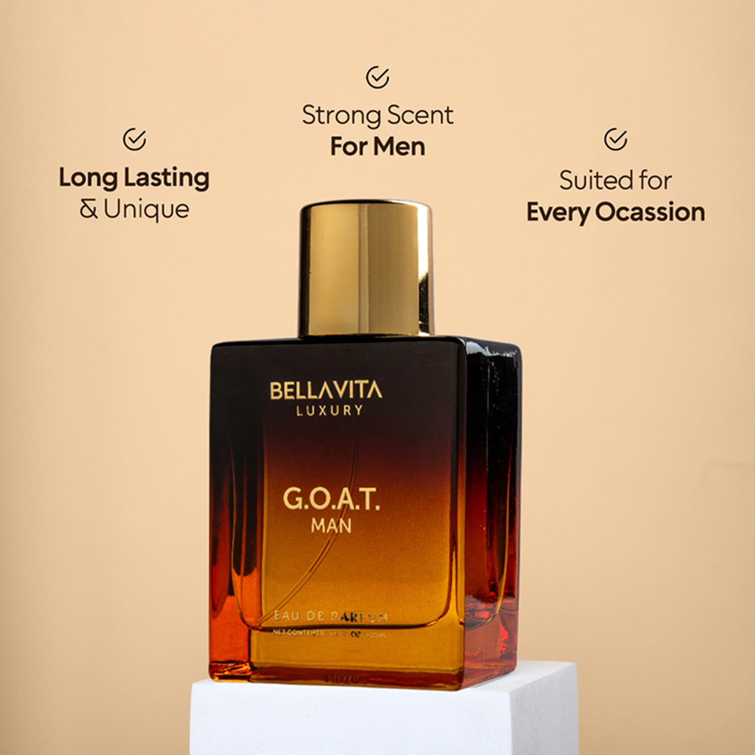 Bellavita Luxury Sigma Male (Ceo Man & Goat Man) Perfume Cologne For Men 2X100Ml Combo | Gift For Father'S Day | Cologne With Lemon, Lavender, Tonka & Agarwood Perfume