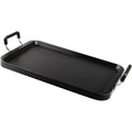 Vayepro Stove Top Flat Griddle, 17 Inch 2 Burner Griddle Pan for Stove Top Grill, Aluminum Pancake pan, Non-Stick Charcoal Grill For Outdoor/Camping