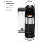 Keurig K-Supreme Plus Single Serve K-Cup Pod Coffee Maker, MultiStream Technology, Customizable Strength and Temperature Settings, Programmable, 78oz Removable Reservoir, Stainless Steel