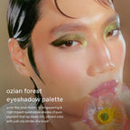 r.e.m. beauty by Ariana Grande Wicked: For Good | Ozian Forest Eyeshadow Palette | Highly Pigmented, Blendable Eye Shadows | Mix of Matte, Duo-Chrome, Shimmer and Glitter Formulas | 12 Shades