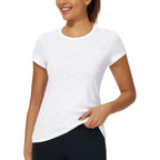 Stelle Womens Modal Soft Crewneck Short Sleeve T Shirts Summer Casual Basic Tops Tees