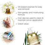 Satin Smooth Satin Release Wax Residue Remover Oil, Post-Wax Treatment Fast-Dissolving, 16 oz, 1-pack