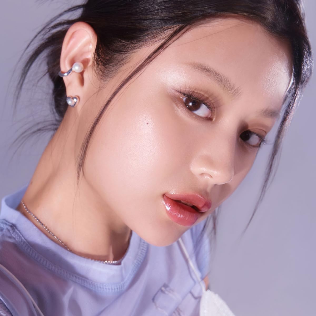 Peripera Ink Mood Glowy Tint | Lip-Plumping, Naturally Moisturizing, Lightweight, Glow-Boosting, Long-Lasting, Comfortable, Non-Sticky, No White Film (003 Rose In Mind)
