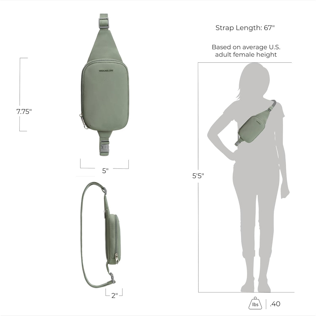 Travelon Anti-Theft Roam Compact Sling
