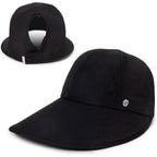 Ponyflo Sunblocker Wide Brim Hat, Patented Women’s Ponytail Sun Hat for Adults, UPF 50 Sun Protection