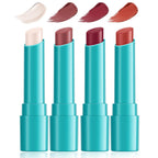 4 Pcs Lip Tint Hydrating, Moisturizing Tinted Lip Balm, Long-Lasting Waterproof Lip Gloss Lipstick Set, Natural Lip Moisturizer With Vitamin E, Non-Stick Cup Lip Tint Stain (01#)