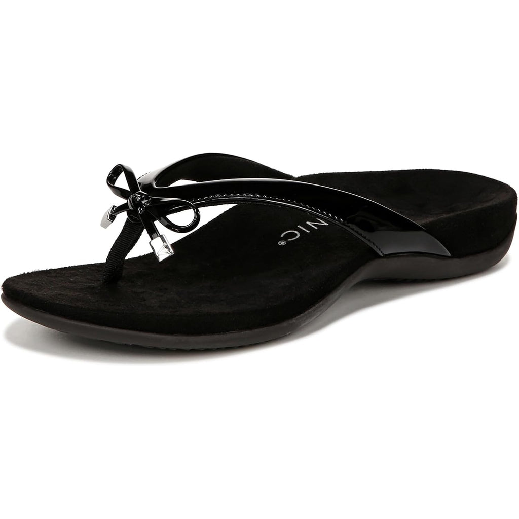 Vionic Women'S Rest Bella Toe Post Sandal- Supportive Ladies Orthotic Sandals That Include Three Zone Comfort With Arch Support- Flip Flop For Ladies, Medium And Wide Width Size 5-12