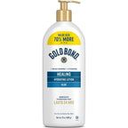 Gold Bond Healing Hydrating Body Lotion With Aloe, Moisturizer For Dry To Extra Dry Skin, 24-Hr Hydration To Soothe & Comfort, Non-Greasy, Dermatologist-Tested, Light Scent, 24 Oz Family Size Pump