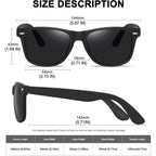 MEETSUN Polarized Sunglasses for Men Women Classic Retro Sun Glasses for Driving UV Protection