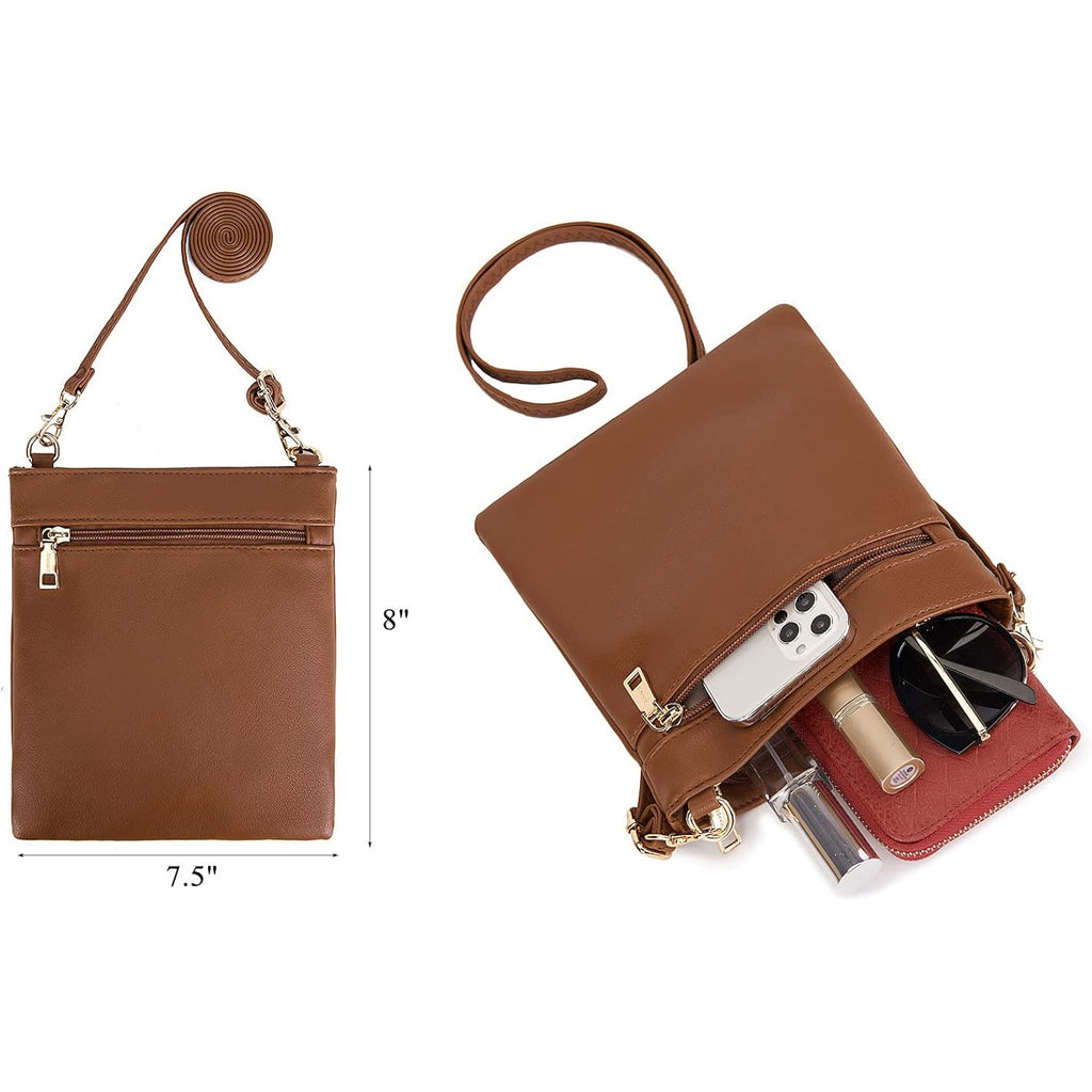 Large Crossbody Bags Ladies Shoulder Handbags Purse And Wallet Set For Women Totes Hobo Purses