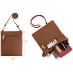 Large Crossbody Bags Ladies Shoulder Handbags Purse And Wallet Set For Women Totes Hobo Purses