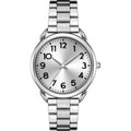 Bisley Women Watch Stainless Steel Bracelet with Magnetic Clasp Arabic Numbers Easy to Read Watch