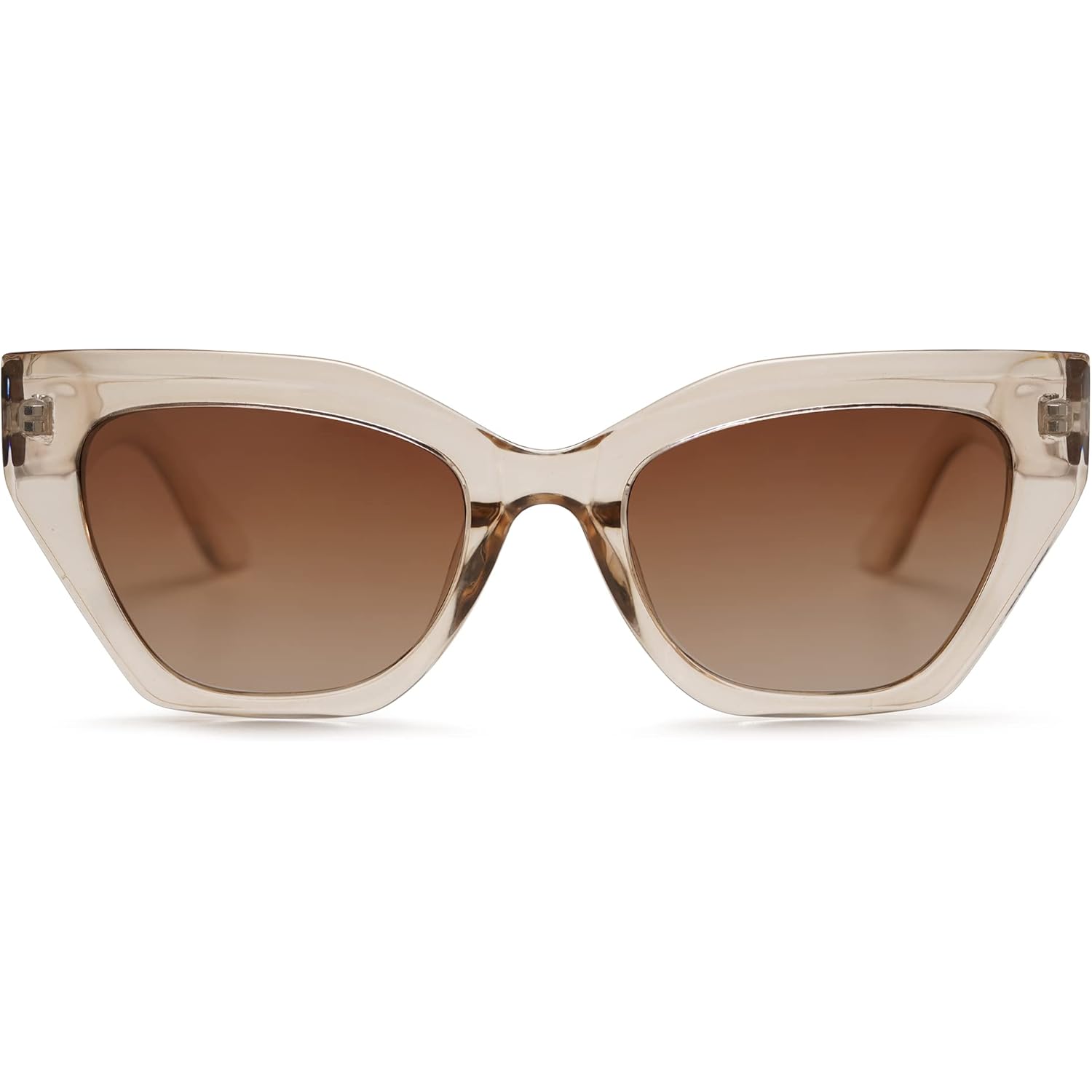 SOJOS Square Cat Eye Polarized Sunglasses for Women Retro Classic Vintage Trendy Cateye Shades Sunnies Gafas de sole SJ2235
