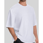 Rosemia Oversized Tshirts For Men Crewneck Graphic Tees Basic Short Sleeve Loose Fit Tops 2026