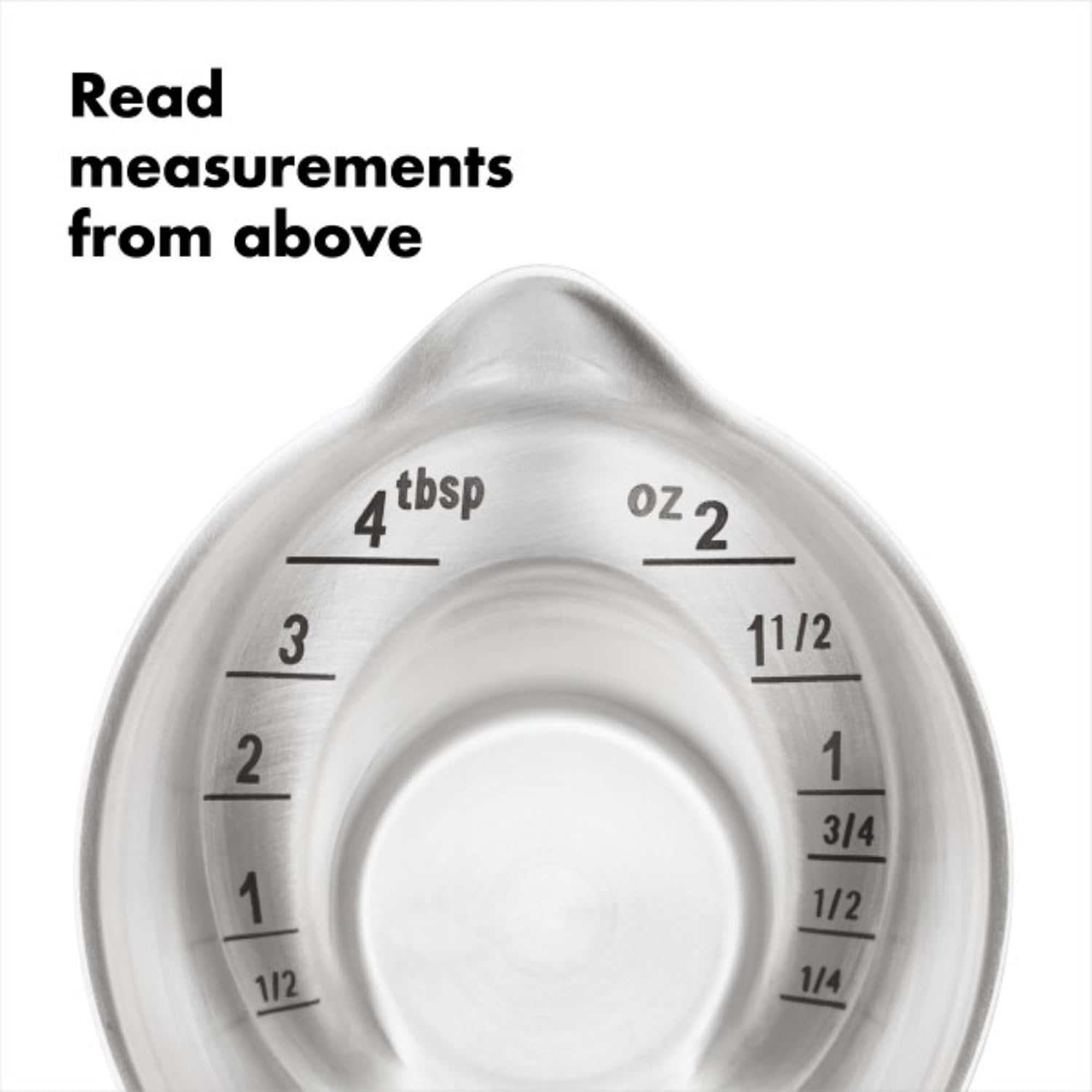 Oxo Steel Angled Measuring Jigger