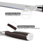imarku Japanese Chef Knife - Sharp Kitchen Knife 8 Inch Chef's Knives HC Steel Paring Knife, Unique Gifts for Men and Women, Gifts for Mom or Dad, Kitchen Gadgets with Gift Box, Fathers Gifts