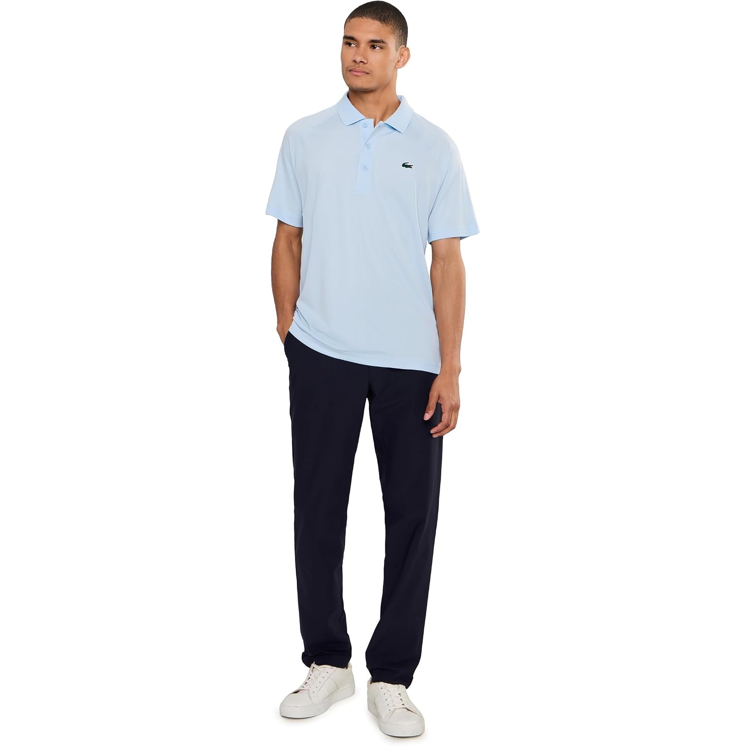 Lacoste Men'S Regular Fit Uv Protect Golf Polo Shirt
