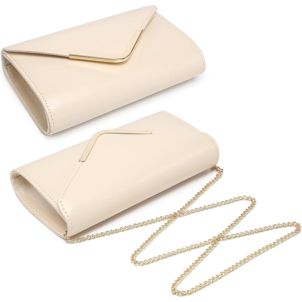 Dasein Women Evening Bags Formal Clutch Purses For Wedding Party Prom Handbags With Shoulder Strap And Glitter Flap | Formal
