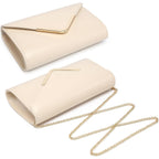 Dasein Women Evening Bags Formal Clutch Purses For Wedding Party Prom Handbags With Shoulder Strap And Glitter Flap | Formal