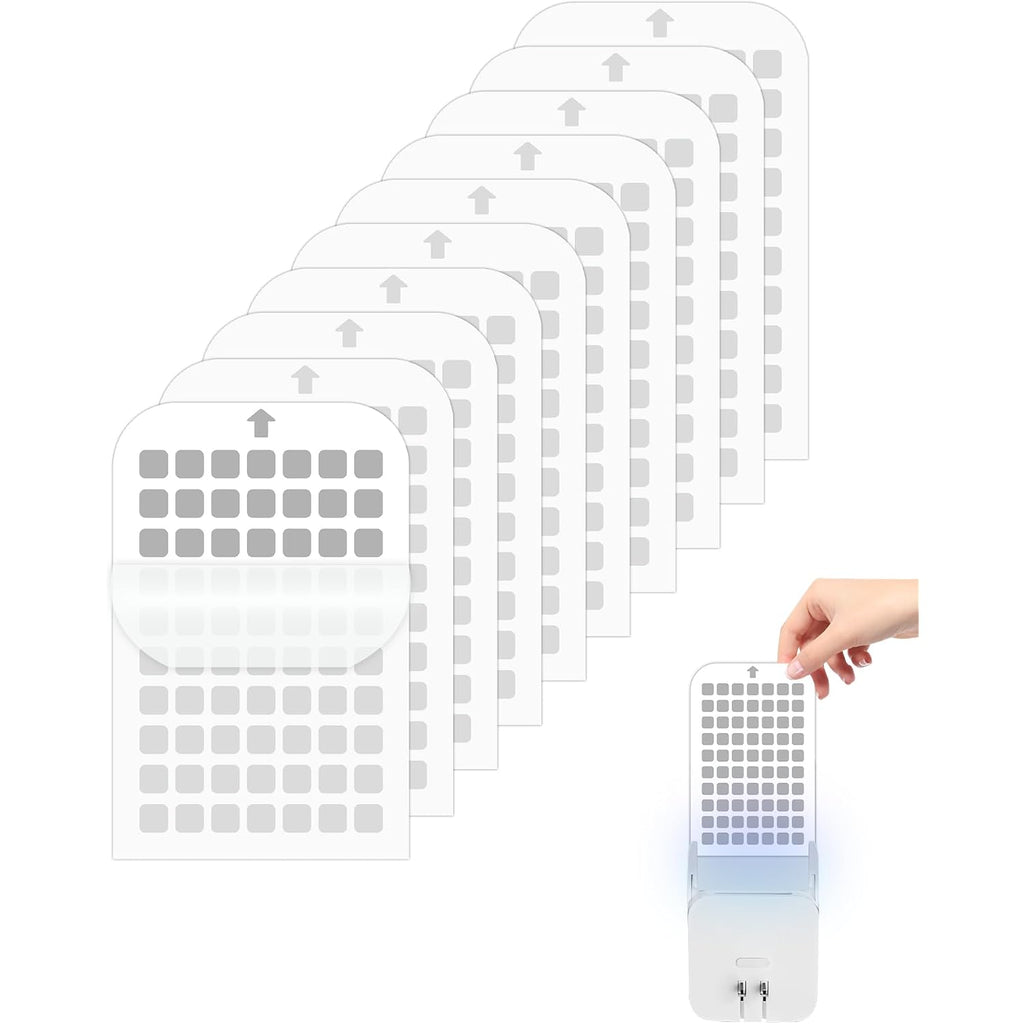 10 Pack Flying Insect Trap Refill Compatible With Mosalogic Uva Fly Insect Trap, Replacement Sticky Glue Cards For Kiwinurse Uvla1001 Plug-In Mosquito Killer Indoor