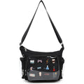Canvas Ita Bag Crossbody Shoulder Bag Kawaii Purses And Handbags With Anime Pins Display Medium