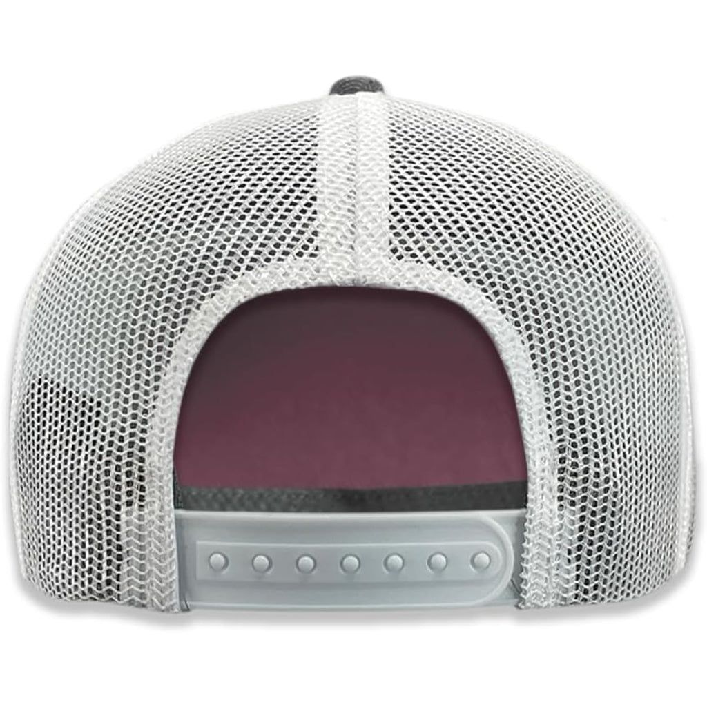 John Deere Pink/Grey/White Mesh Back Hat/Cap - LP87491