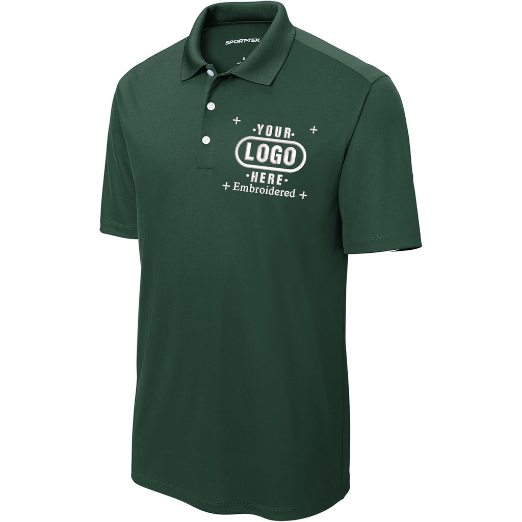 Custom Polo Shirts For Men Custom Embroidered Polo Shirt, Personalized With Text & Logo Black