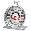 Efeng Large 3.5" Oven Thermometer For Gas/Electric Oven With Large Hanger&Base,Safety Leave-In Oven,Easy To Read Number,No Fading Color For Long Time Cooking