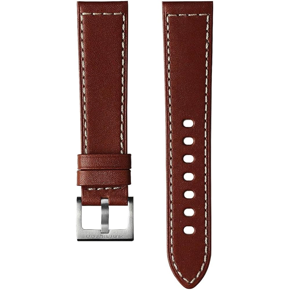 Hamilton Khaki Field Automatic Men'S Watch, 38Mm Stainless Steel Case, Swiss Made, Black Dial Analog Wrist Watch For Men, 100M Waterproof, Sapphire Crystal, 3-Hand Movement, Cow Leather Strap