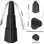Amiaedu Fly Fans For Tables, Fly Repellent Fan For Indoor/Outdoor, Food Fans To Keep Flies Away For Party, Bbq, Home, Picnics, Travel, Portable And Easy Use 6 Pack (Black)
