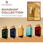 Swiss Arabian Shaghaf Vanilla Toffee - Arabian Perfume for Men and Women - Unisex Eau de Parfum - Dubai Long Lasting Perfume - Travel Size - 2.5 oz