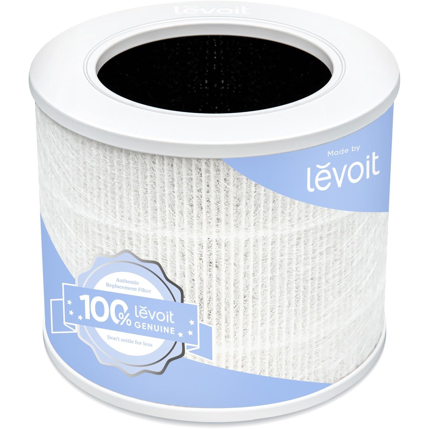 Levoit Core Mini-P Air Purifier Replacement Filter, Genuine Air Filter | Aham Verifide,Supports Hepa Sleep Mode, Activated Carbon, Removes Smoke, Odors, Allergens, Dust,Pet Hair, Core Mini-Rf,1 Pack