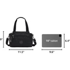 Kipling Women'S Elysia Crossbody Bag, Lightweight, Multi-Compartment Magnetic Snap Pockets, Shoulder Bag