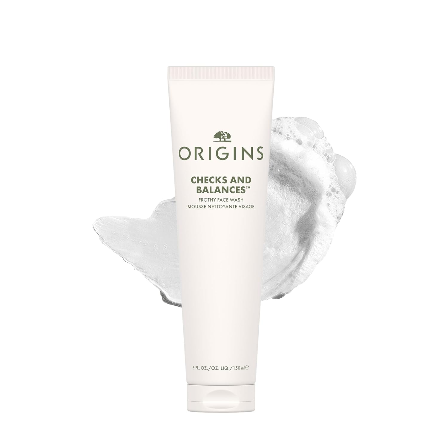 Origins Checks And Balances Frothy Face Wash & Gentle Face Wash For Men And Women | Foaming Facial Cleanser