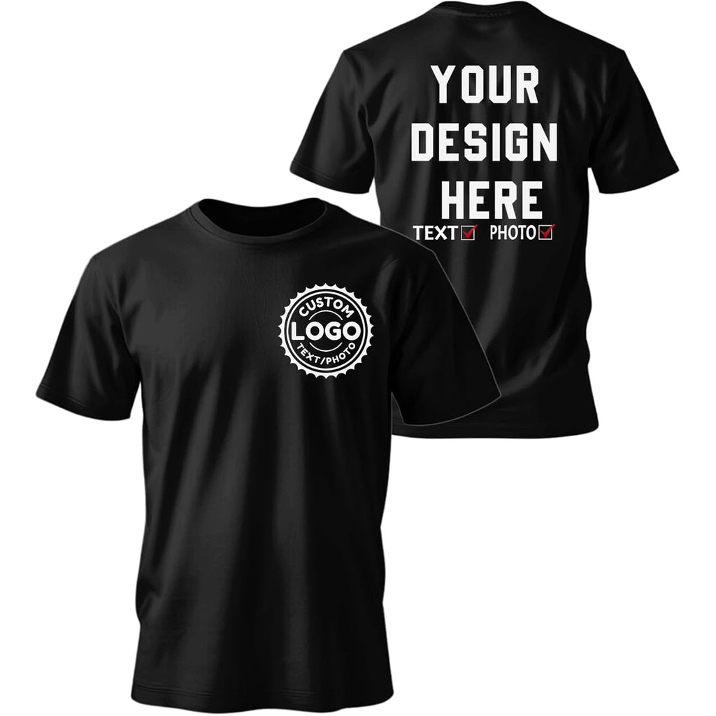 Custom T Shirts Bulk Personalized T Shirts Tee For Men Women Design Bulk Customized T Shirts Tee Tshirts