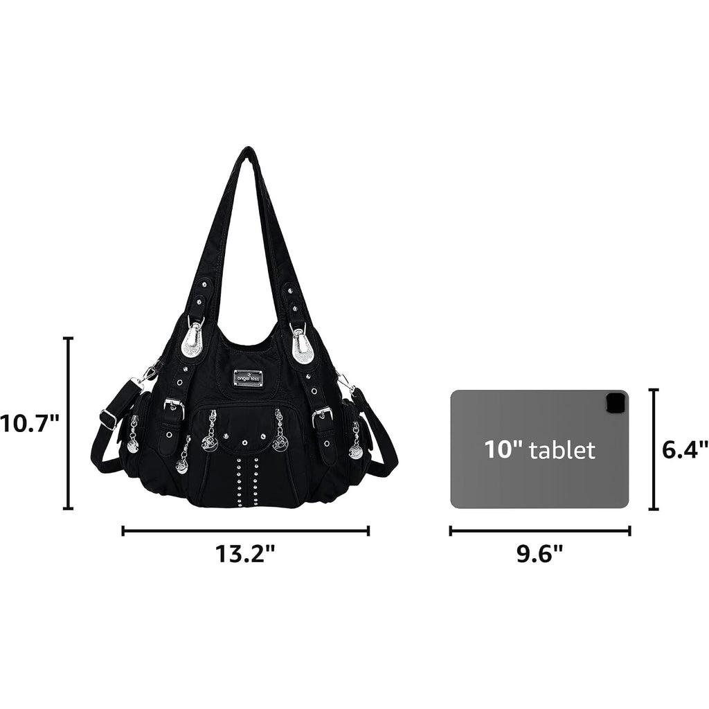 Angel Kiss Purses For Women Soft Pu Leather Large Hobo Bags For Women Shoulder Bag | Soft