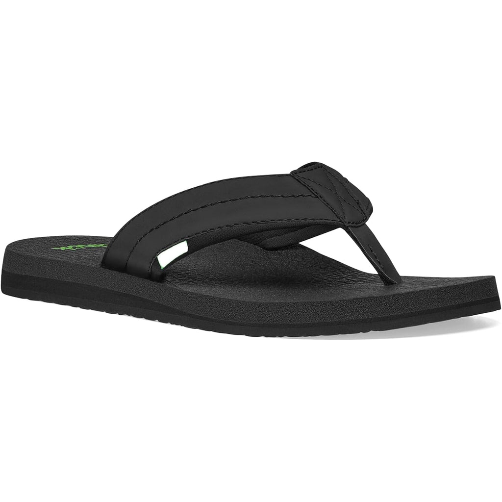 Sanuk Mens Beer Cozy | Flip Flops For Men | Mens Sandals | Beach Sandals | Supportive & Lightweight | Memory Foam Footbed