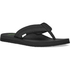 Sanuk Mens Beer Cozy | Flip Flops For Men | Mens Sandals | Beach Sandals | Supportive & Lightweight | Memory Foam Footbed